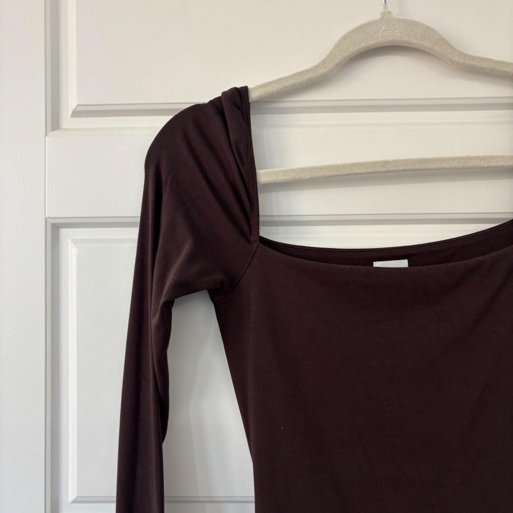 Aritzia Wilfred Saturn Long Sleeve Midi Dress - Picture 8 of 8